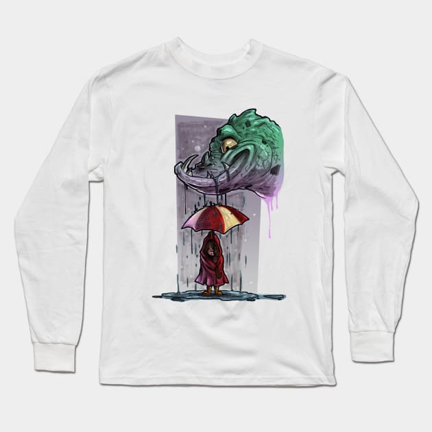 Drooling Long Sleeve T-Shirt by mrzero